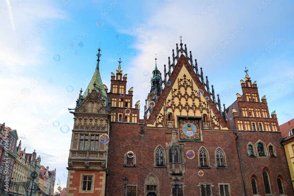 City Hall of Wroclaw, Poland