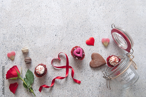 Valentines gifts background