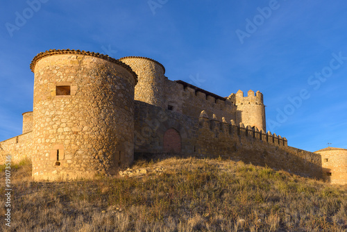 Almenar Castle, Soria Province, Castile and Leon, Spain