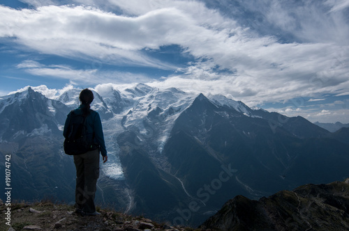 Vistas Mont Blanc alpes