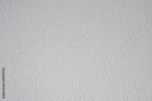 Decorative white styrofoam texture. Abstract background