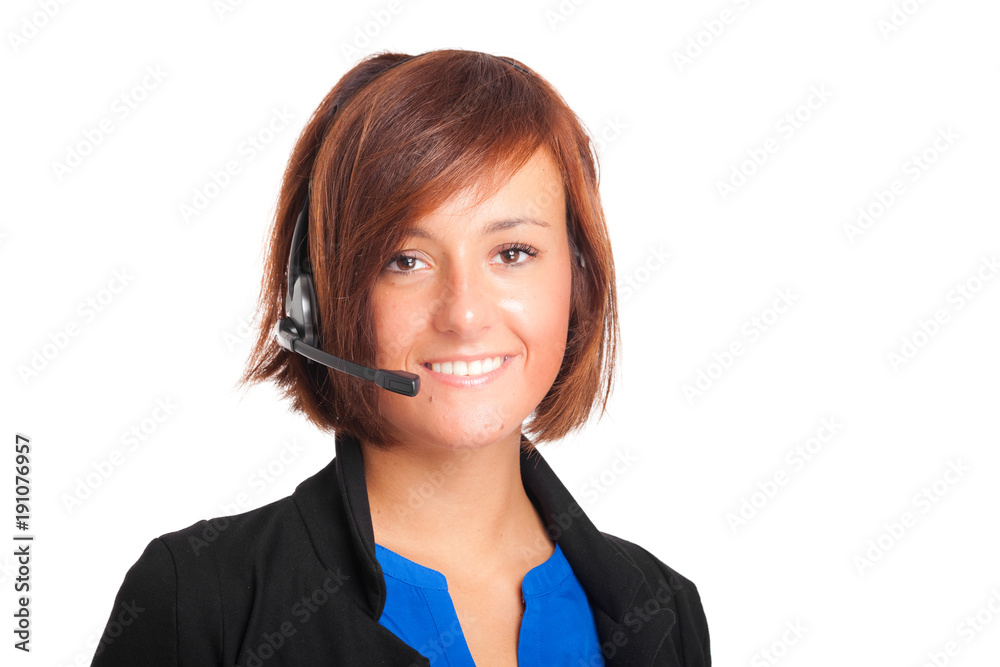 Customer representative portrait Customer representative portrait