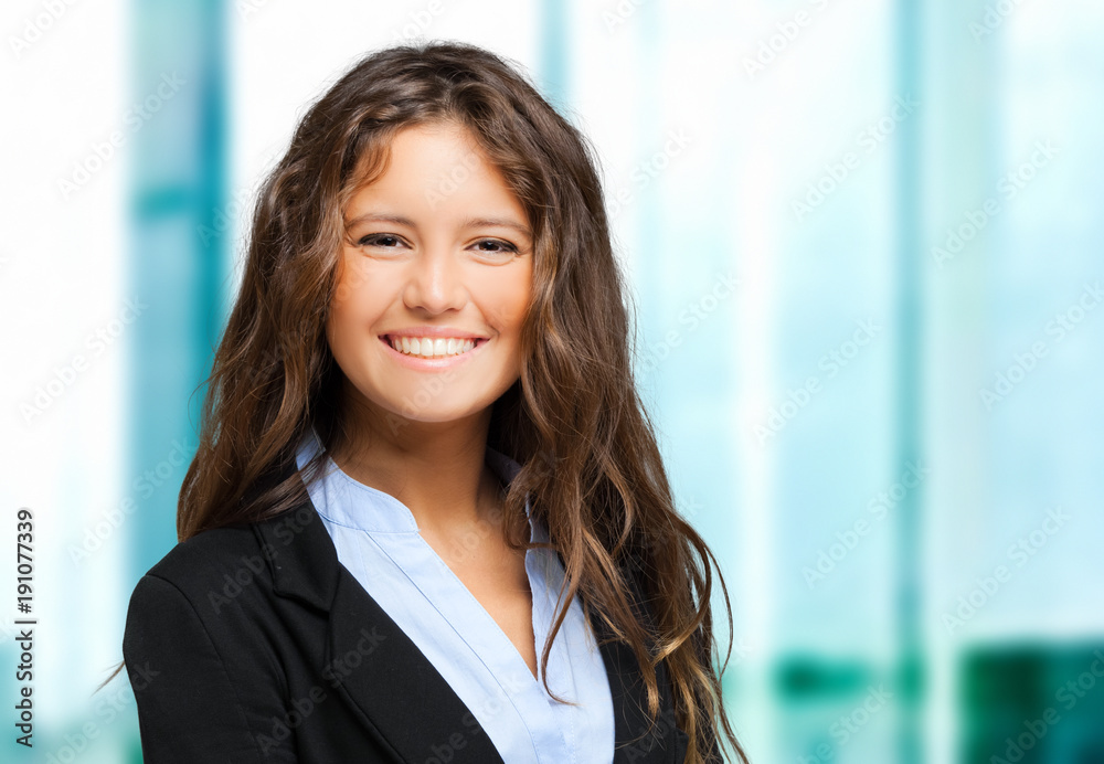 Smiling businesswoman portrait Smiling businesswoman portrait