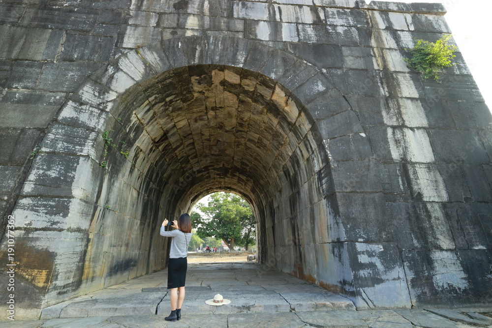 Ho citadel in Vietnam,Thanh Hoa