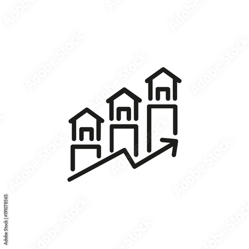 Real estate forecast icon