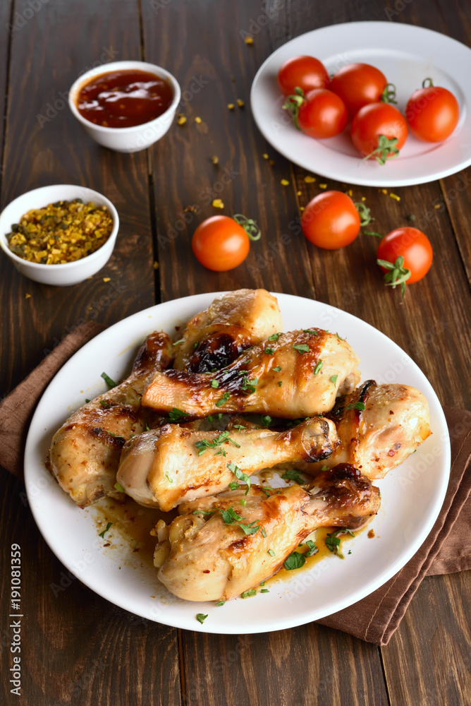 Baked chicken drumstick Baked chicken drumstick