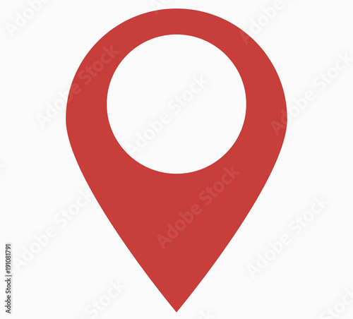 Free Download Map pointer icon. GPS location symbol. - GFXLoad