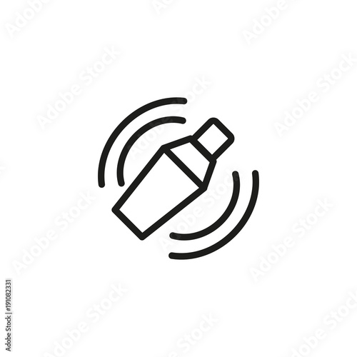 Bar Shaker Line Icon