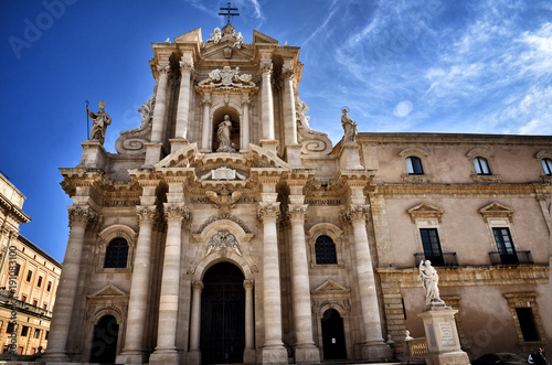 Ortigia island in Syracuse, Sicily, the cathedral © Marta P. (Milacroft)