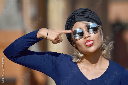 Crazy Attractive Muslim Female photo