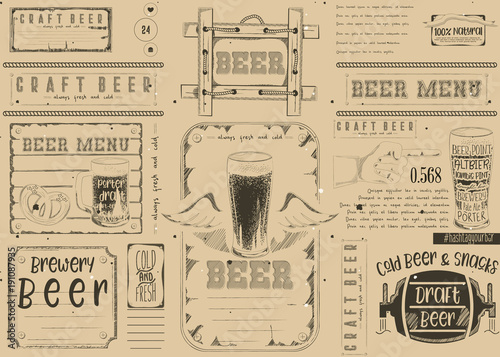 Beer Placemat