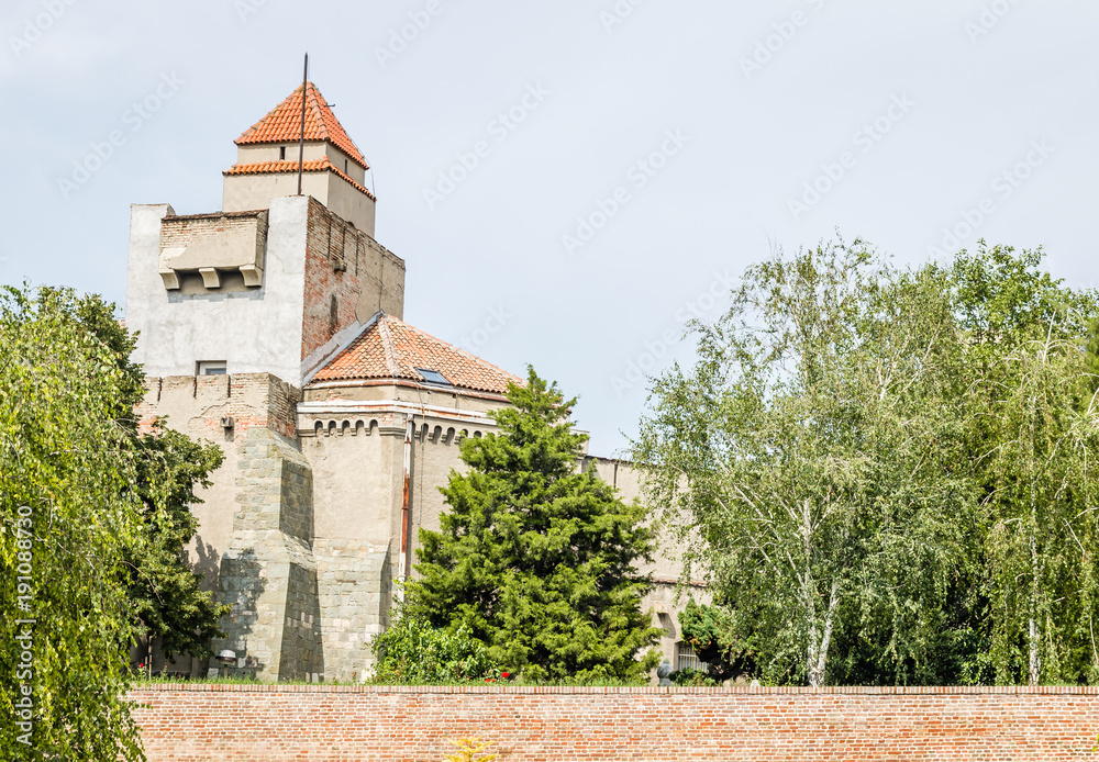Belgrade, Serbia - July 29, 2014: Among the walls of the Kalemegdan fortress