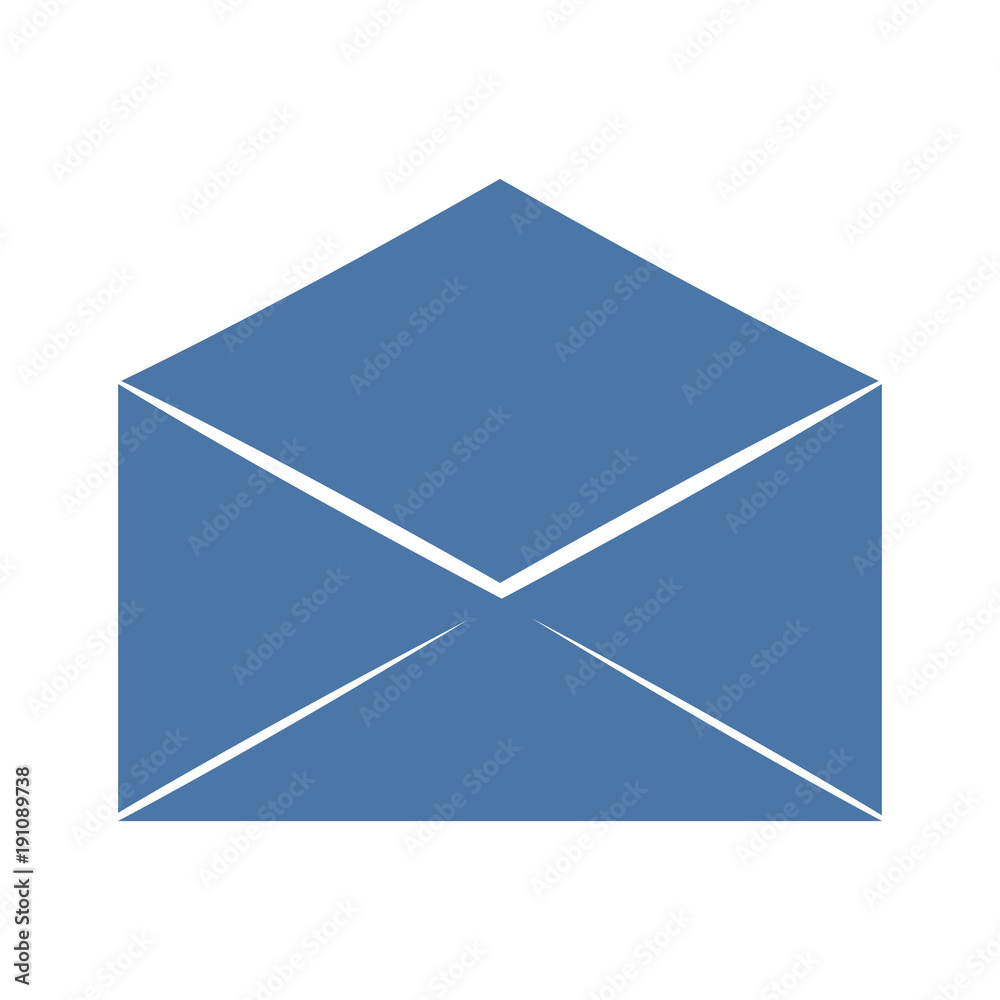 Vector illustration, icon, email, message. Vector illustration, icon, email, message.