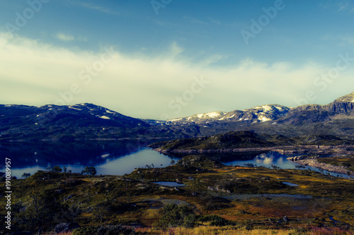 Fototapeta Naklejka Na Ścianę i Meble -  Himmel in Norwegen