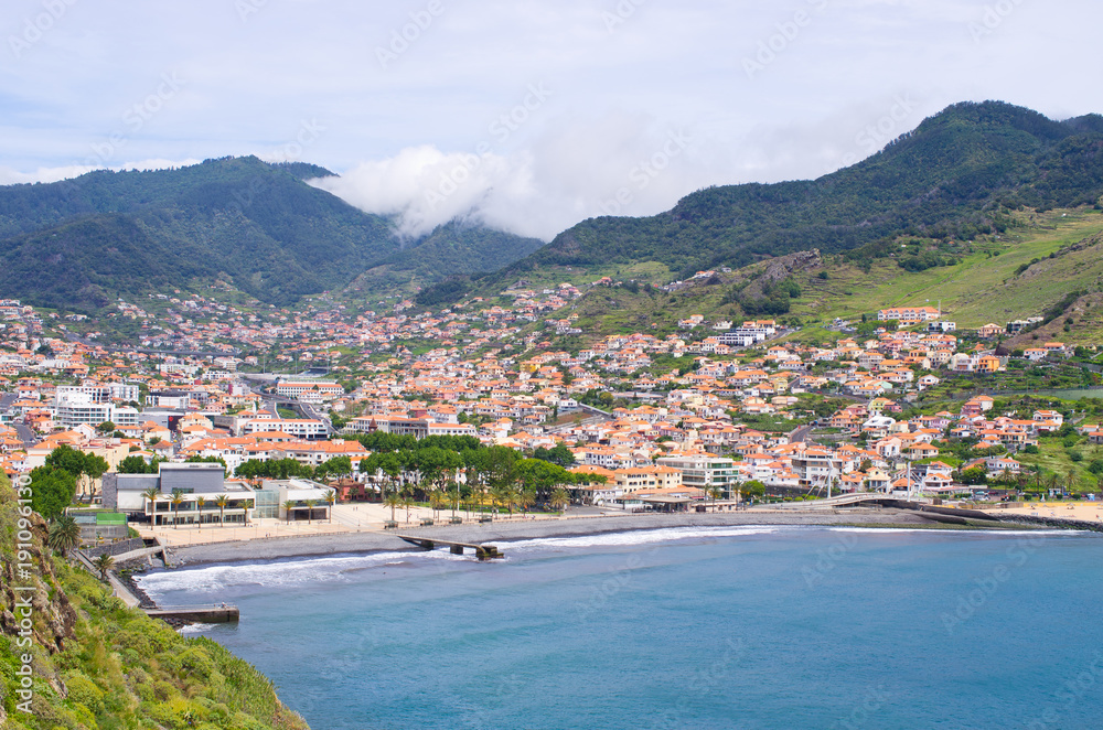 Machico town, Madeira island - Portugal