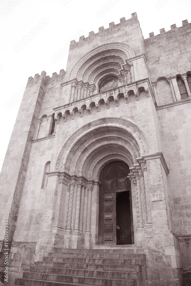 Se Velha Cathedral Church, Coimbra, Portugal