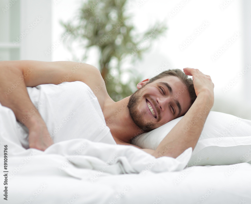 business man resting in a comfortable hotel room business man resting in a comfortable hotel room