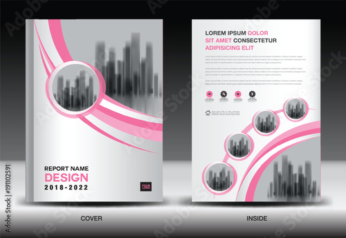 Annual report cover design, brochure flyer template, business advertisement, company profile, magazine ads, leaflet, book, catalog, infographics vector layout in A4 size