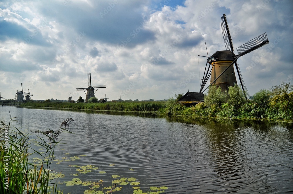 Holland windmills