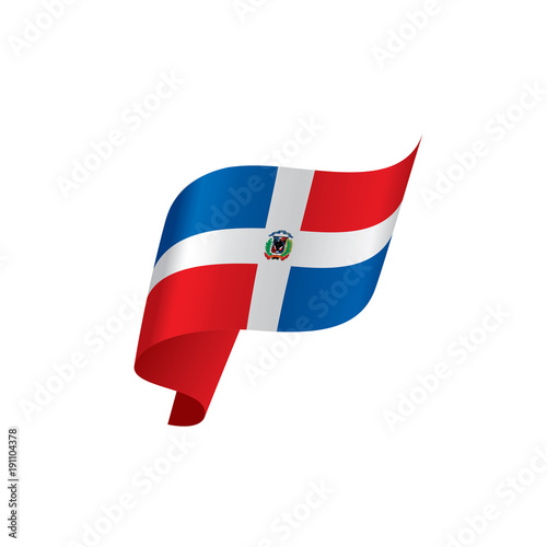 Dominicana flag, vector illustration Free Download Dominicana flag, vector illustration - GFXLoad