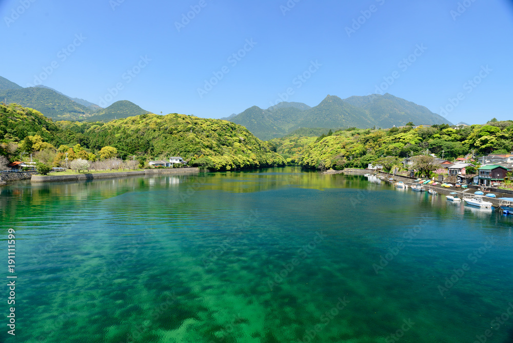 Obraz premium Clear stream Yakushima