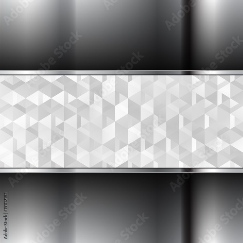 metallic background with geometrical texture
