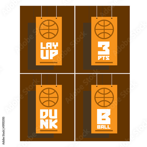 Basketball Hanging Banners