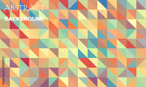 Wallpaper Mural Abstract color mosaic background  Torontodigital.ca