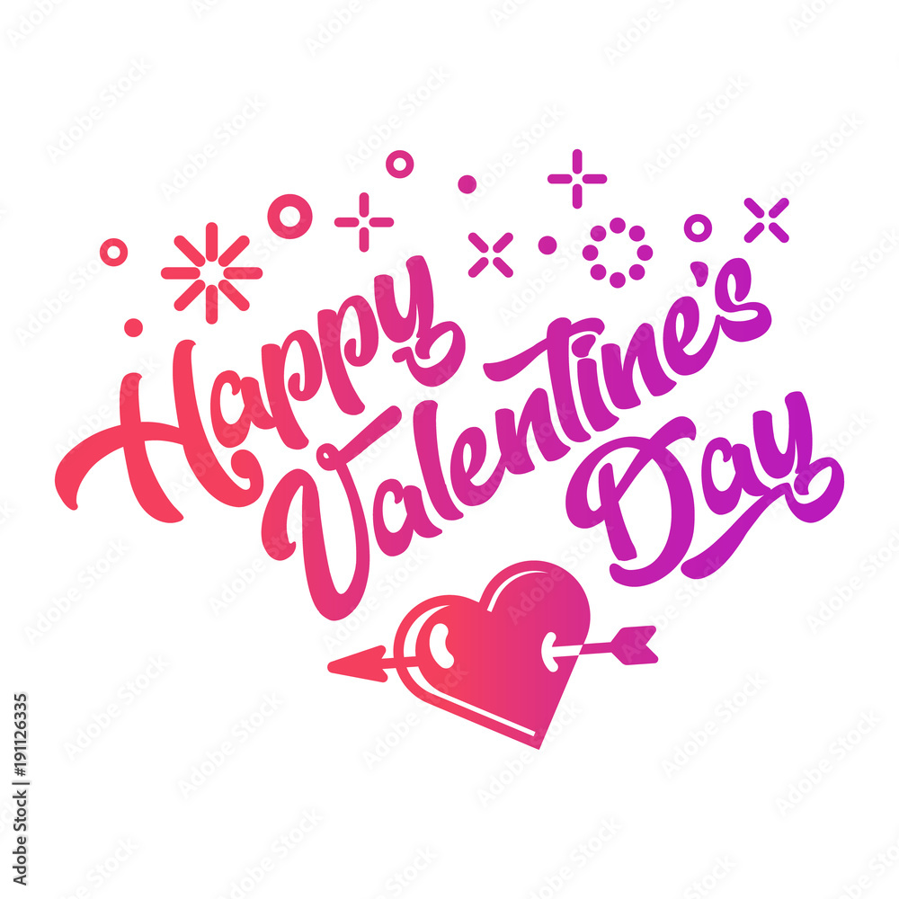 Happy Valentines Day Greeting Card Happy Valentines Day Greeting Card