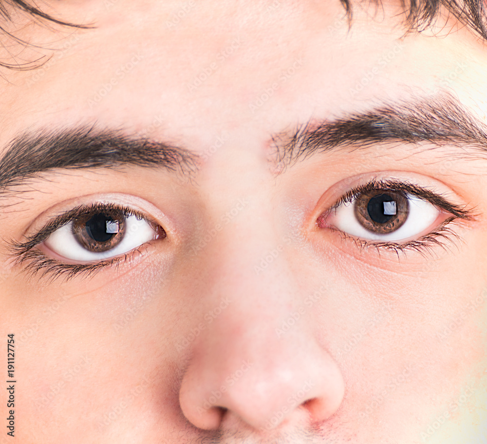 extreme closeup of teen eyes extreme closeup of teen eyes