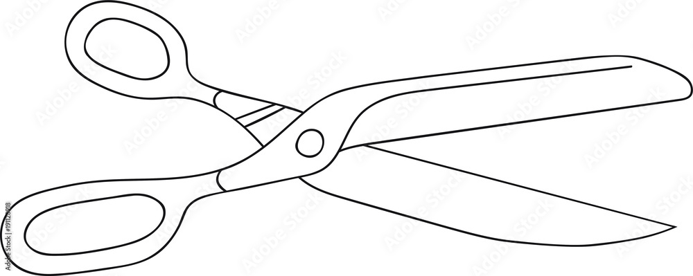Hand-Drawn-Doodle-Sketch-Line-Art-Vector-Illustration-Retro-Style ...