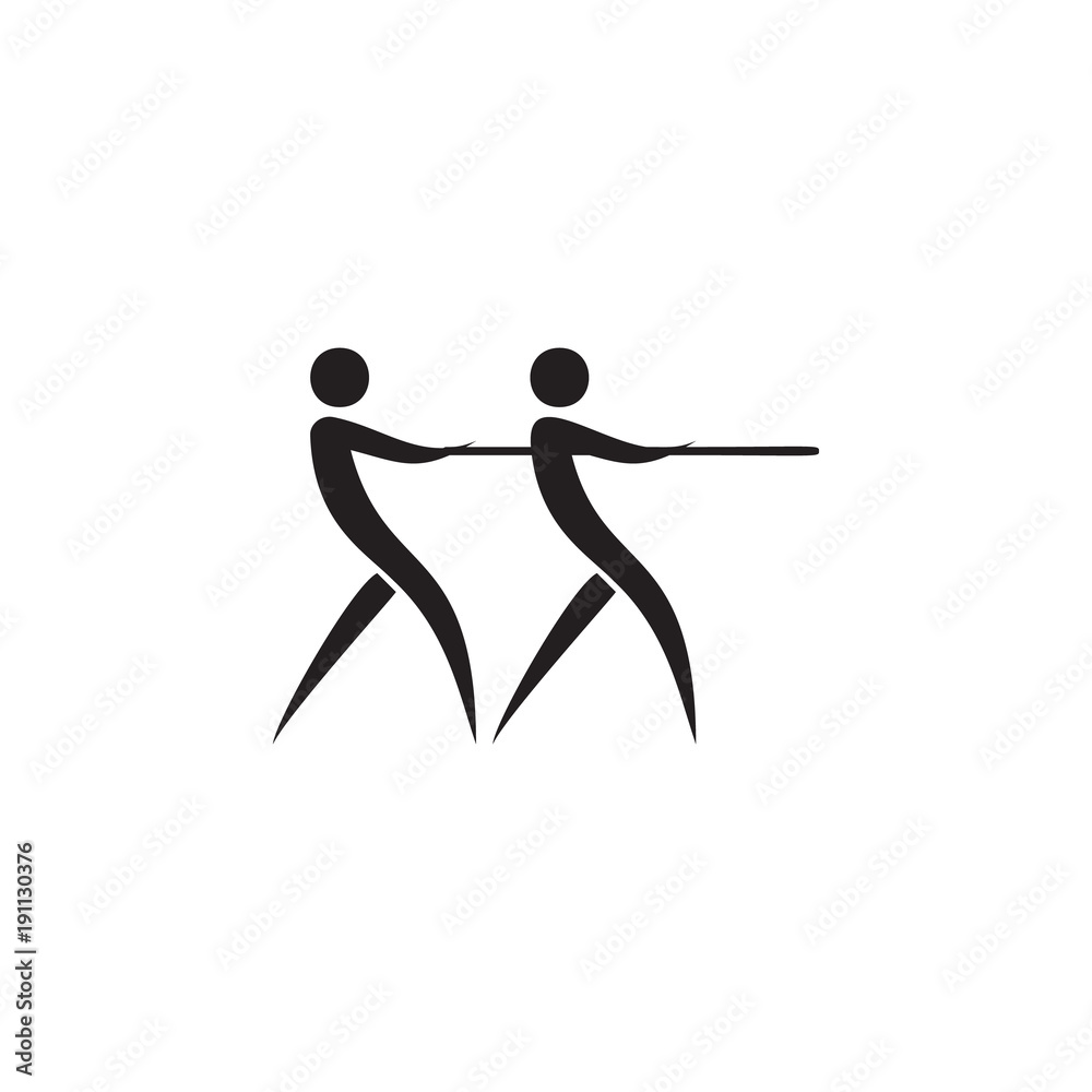 tug-of-war game icon. Elements of sportsman icon. Premium quality graphic design icon. Signs and symbols collection icon for websites, web design, mobile app tug-of-war game icon. Elements of sportsman icon. Premium quality graphic design icon. Signs and symbols collection icon for websites, web design, mobile app