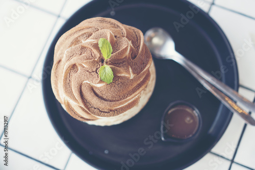 chocolate cream bingso