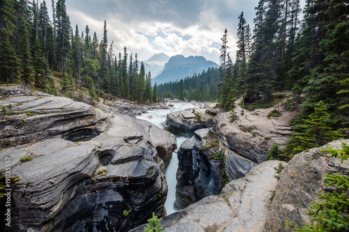 Mistaya Canyon and Mistaya River