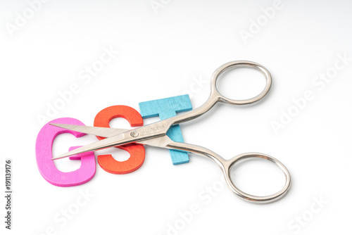 Scissors and the alphabet GST