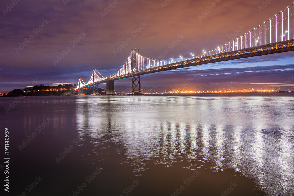 The Bay Bridge at Sunrise