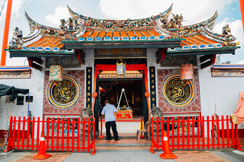 Fotótapéta Cheng Hoon Teng Chinese temple in Malacca, Malaysia