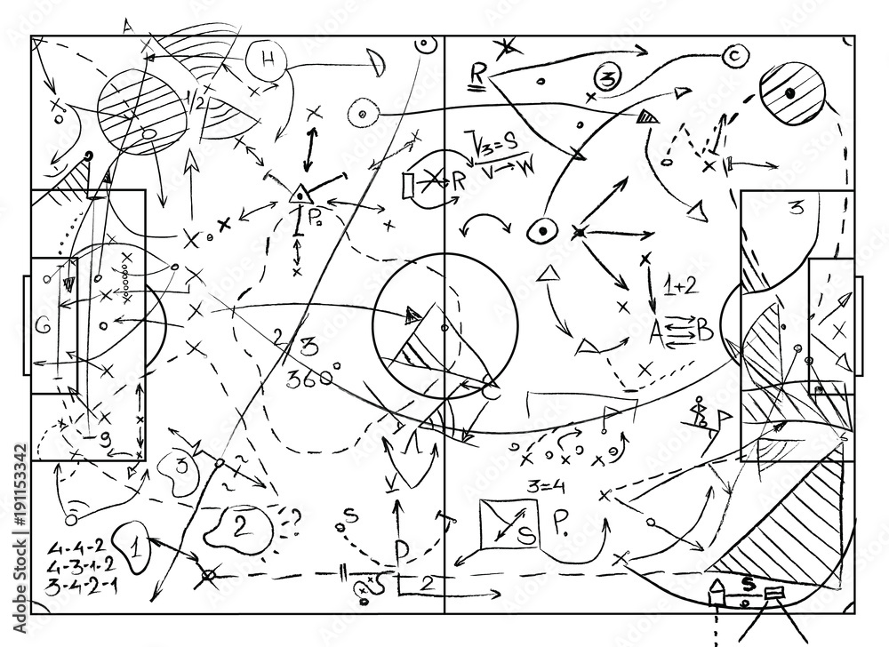 Coaching Board for game tactics and strategies Coaching Board for game tactics and strategies