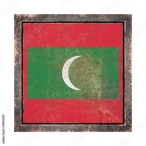 Old Maldives flag