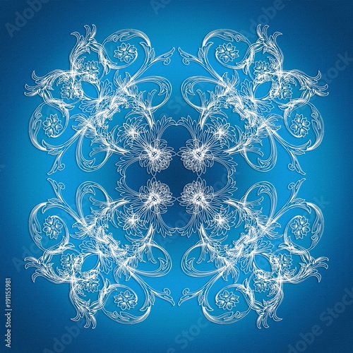 baroque style texture.