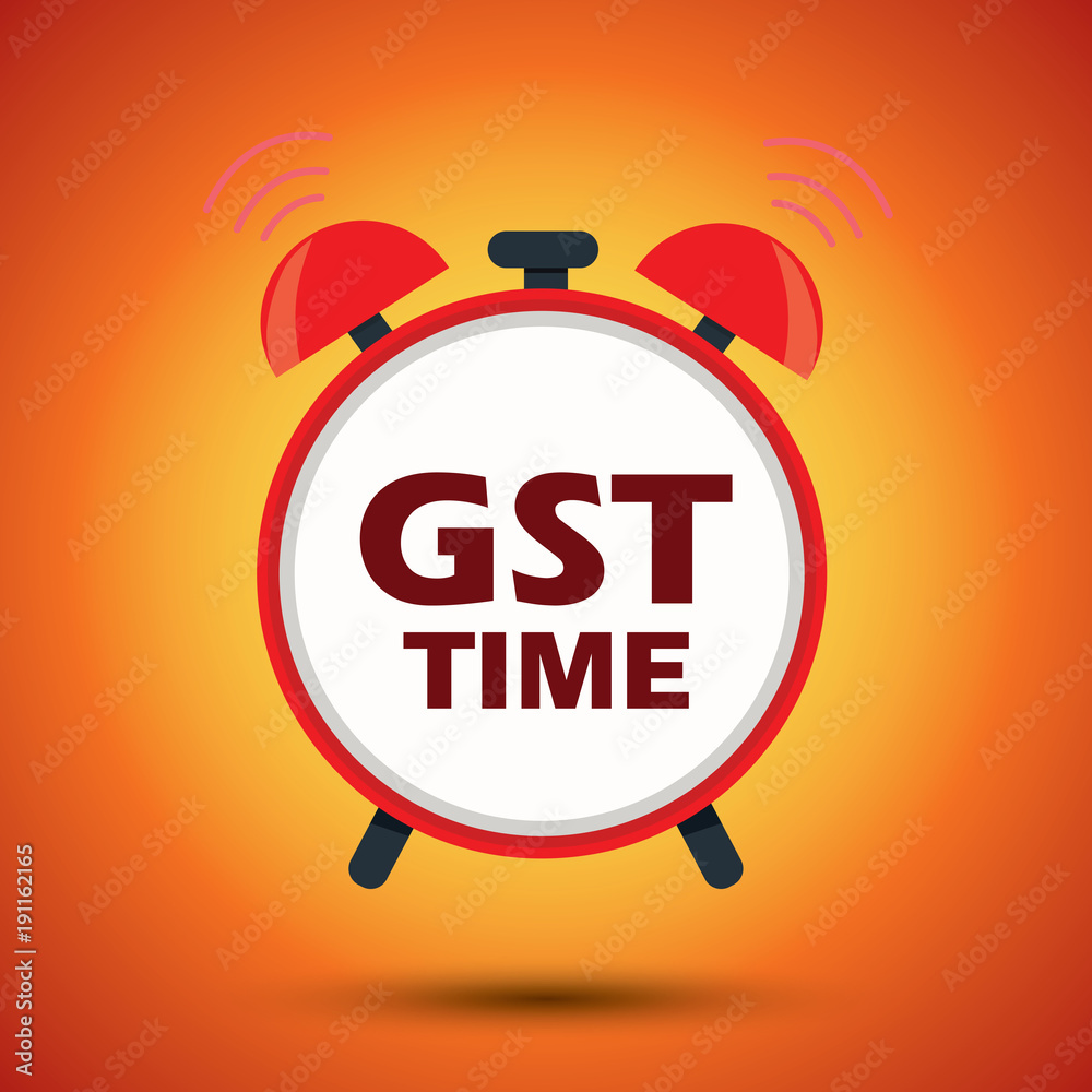 GST. Good and Services Tax concept. GST tax GST. Good and Services Tax concept. GST tax