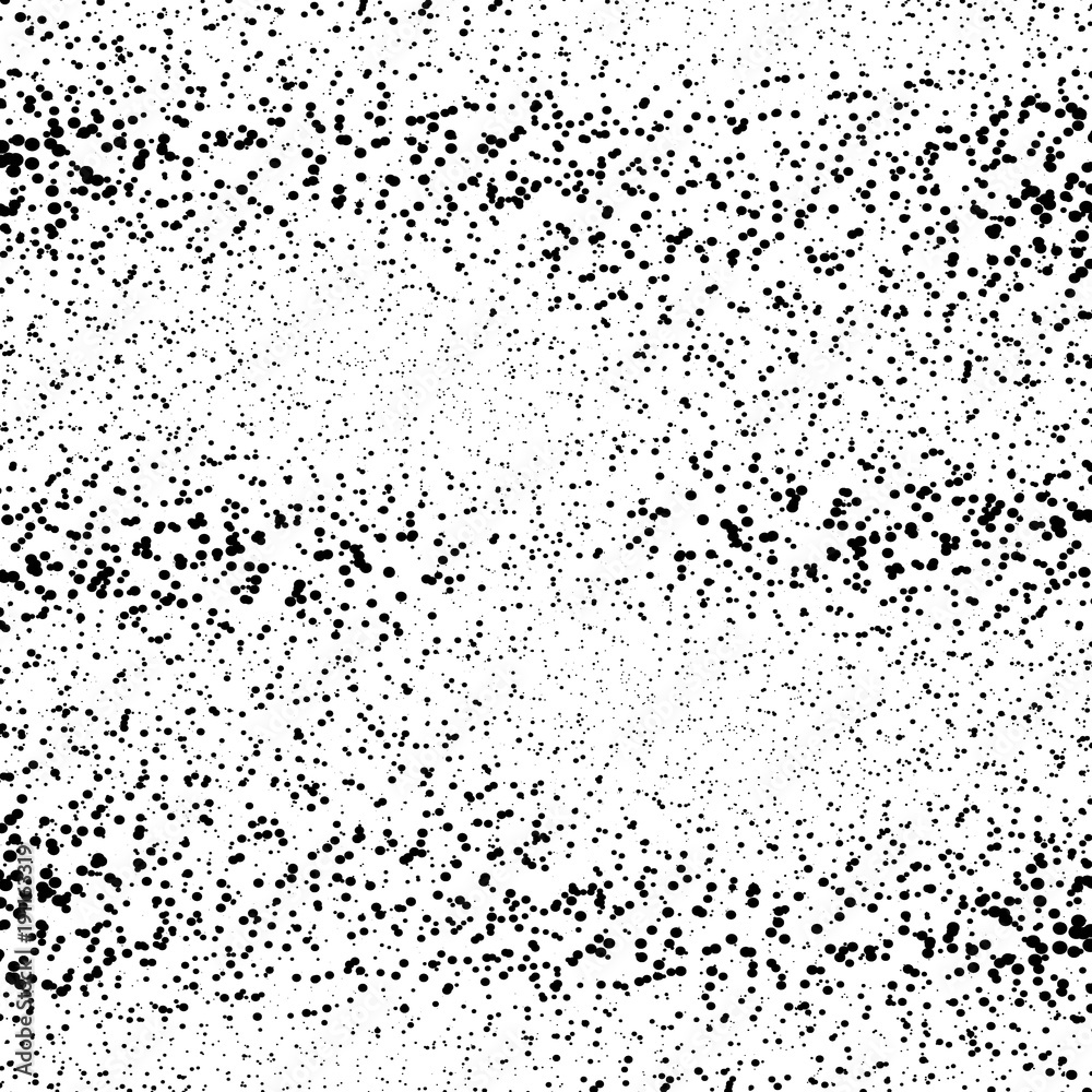 Obraz premium Abstract black background with small dots. Vector overlaying background