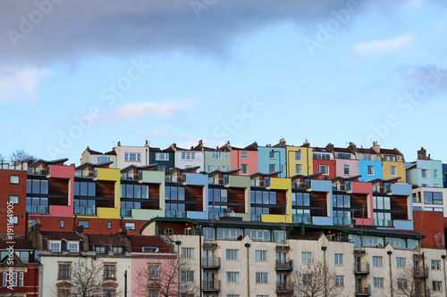 Colourful Houses, Bristol, UK