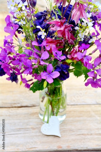 Grußkarte Sommer Blumen - B...
