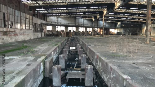 Creepy bankrupt destroyed industry factory 