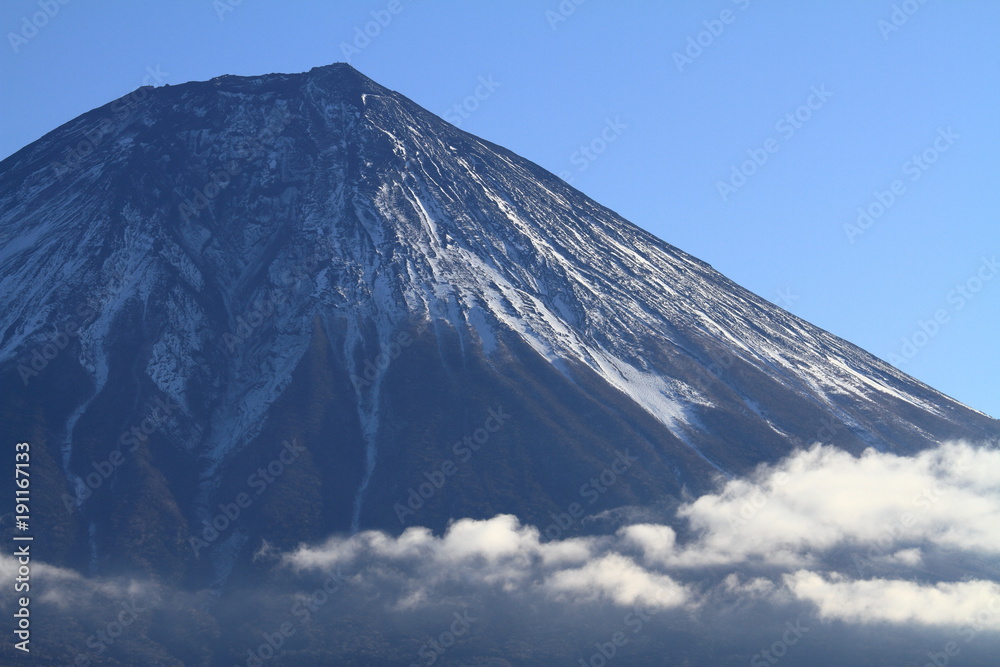 田貫湖からの富士山 (冬)
