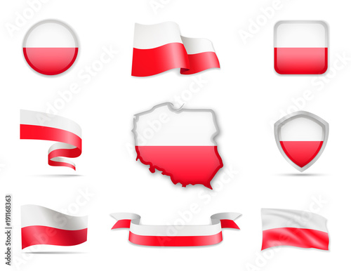 Poland Flags Collection