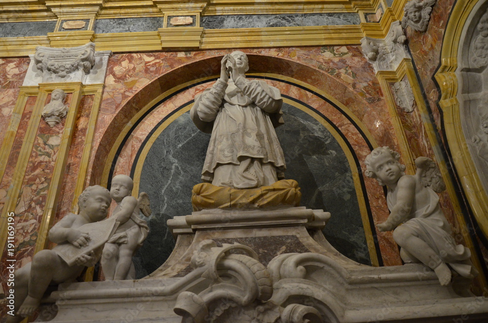 Interior of Duomo di Monreale, Sicily