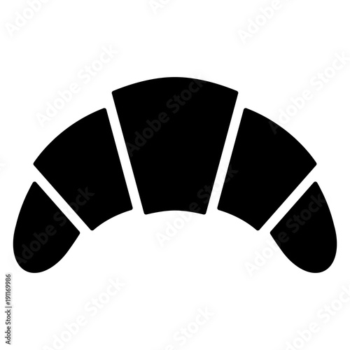 Süßigkeit Icon - Croissant