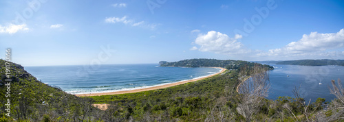 Palm beach view from Barrenjoey Head, Sydney, Australia